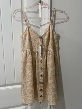 Gentle Fawn Honey Floral Button-Front Sundress